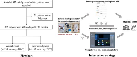 Figure 2. Flowchart and intervention strategy