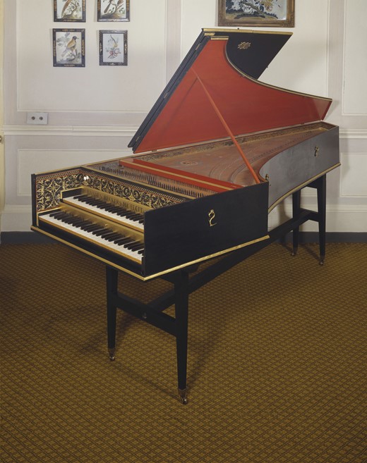 Harpsichord by Johannes Ruckers (Antwerp, 1612; O’Brien 1612a hr), The Royal Collection, rcin 69028; on loan to the Benton Fletcher Collection, Fenton House, Hampstead (The Royal Collection Trust, © Her Majesty Queen Elizabeth II, 2021)