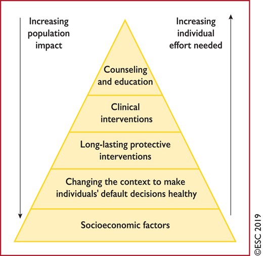 Health impact pyramid.