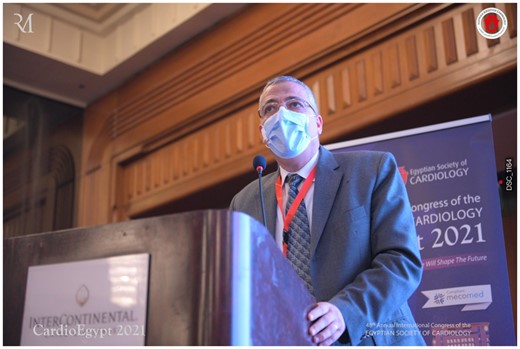 Professor Khaled Shokry (the president of the Egyptian Society of Cardiology).