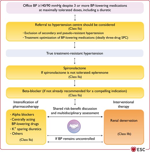 Management of resistant hypertension.