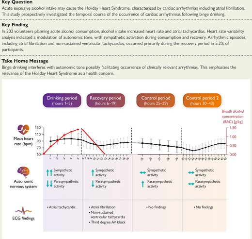 過度のアルコール摂取後の不整脈心臓(Arrhythmic hearts after excessive alcohol consumption) 過度のアルコール摂取後の不整脈心臓(Arrhythmic hearts after excessive alcohol consumption)