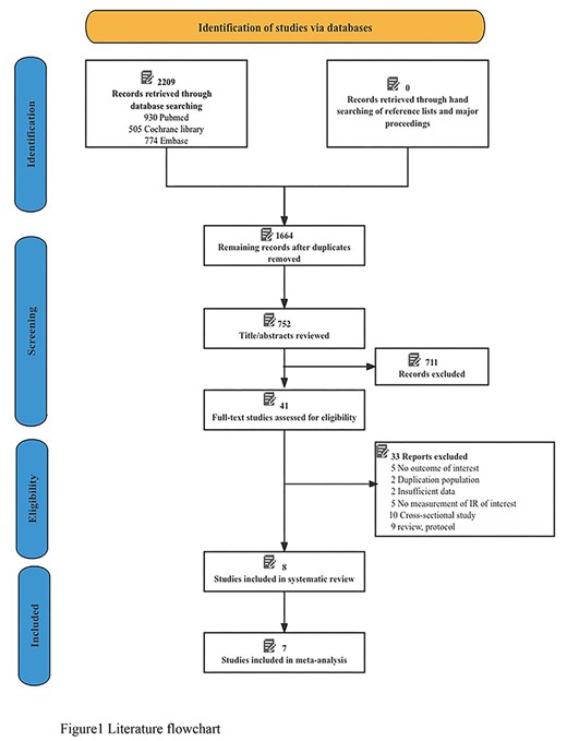 Literature flowchart