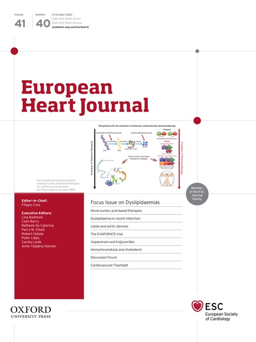 European Heart Journal Cover Image for Volume 41, Issue 40