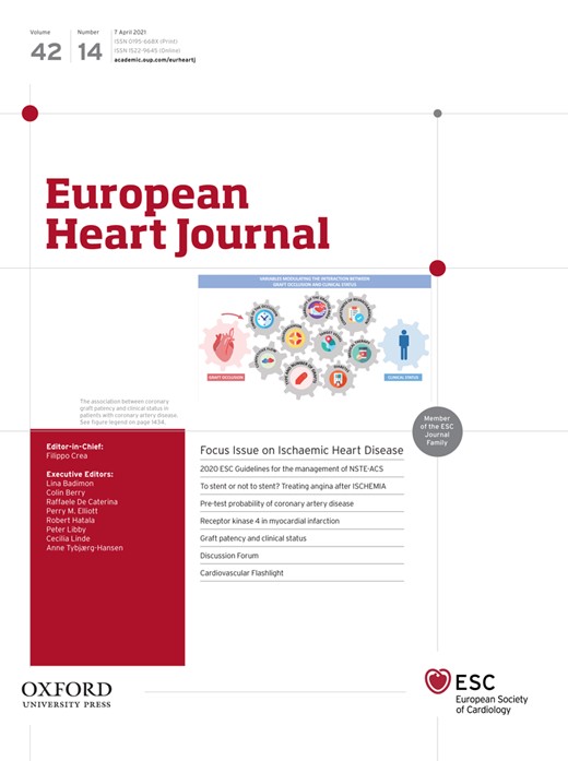European Heart Journal Cover Image for Volume 42, Issue 14