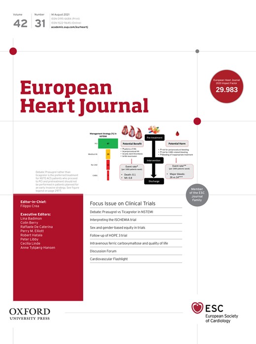 European Heart Journal Cover Image for Volume 42, Issue 31