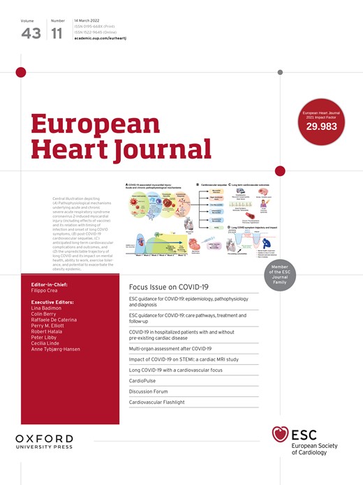 European Heart Journal Cover Image for Volume 43, Issue 11