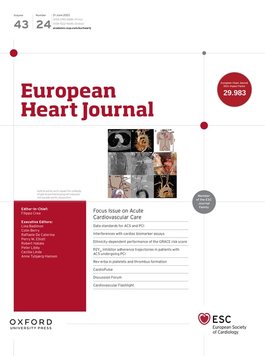 European Heart Journal Cover Image for Volume 43, Issue 24