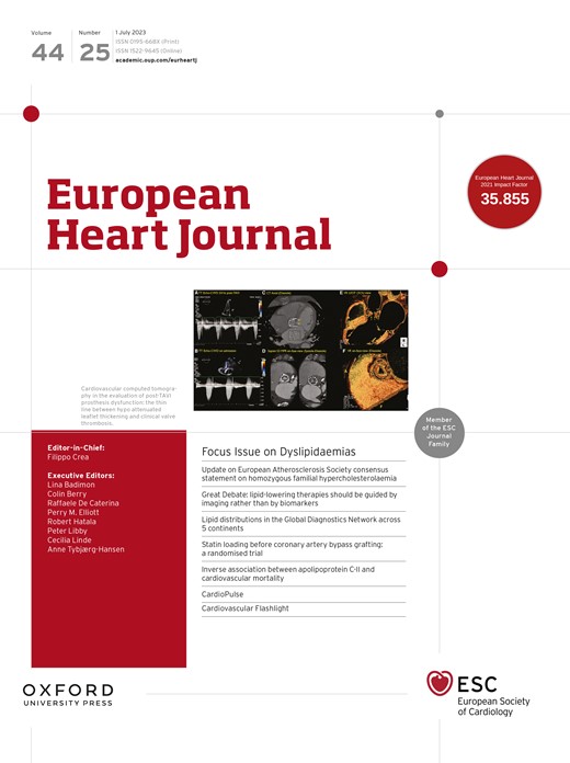 European Heart Journal Cover Image for Volume 44, Issue 25