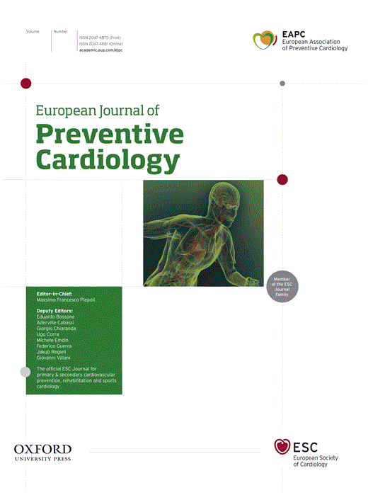 European journal of cardiovascular prevention and rehabilitation Cover Image for Volume 11, Issue 1