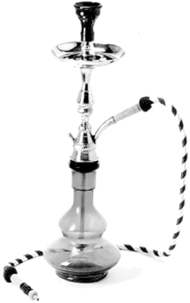 A typical narghile (from www.hookah-shisha.com)