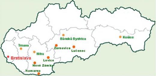 Geographical origin of the sera.