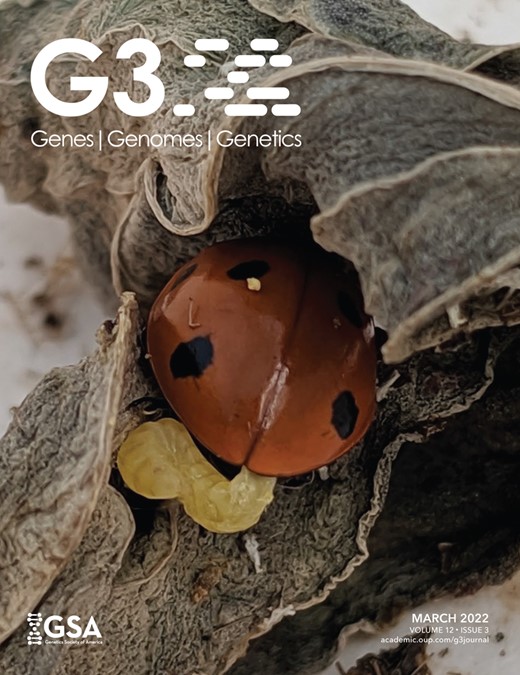 G3 Genes|Genomes|Genetics Cover Image for Volume 12, Issue 3