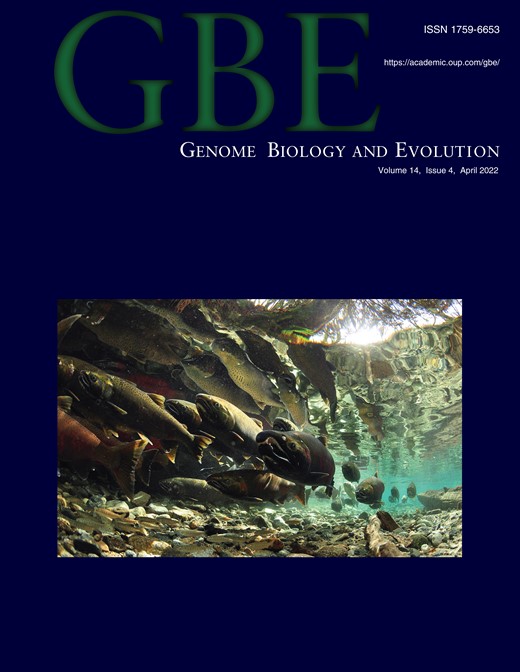 Genome Biology and Evolution Cover Image for Volume 14, Issue 4