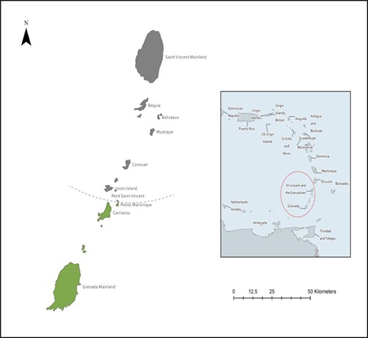 Proximity to Saint Vincent and the Grenadines