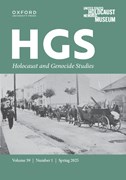 Holocaust and Genocide Studies Cover Image