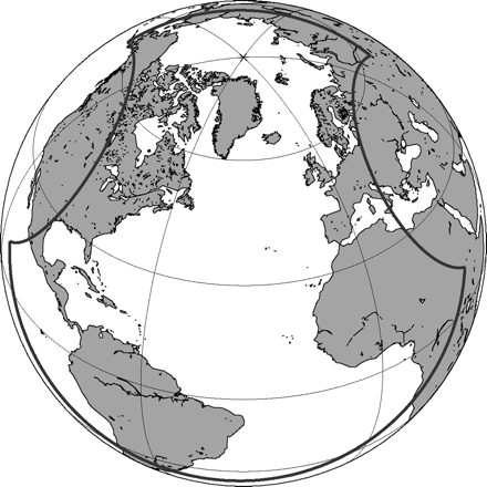Model domain.