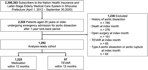Flow diagram of study cohort enrollment
