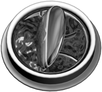 Artistic impression of the explanted valve at autopsy. Thrombus is shown occluding the valvular mechanism.