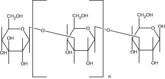 Structure of curdlan.
