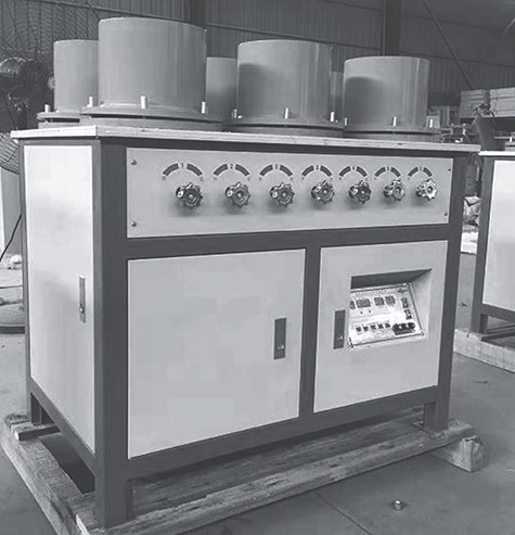 Mortar impermeability tester.