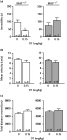 Middle-aged female insulin-regulated aminopeptidase wild type (IRAP+/+; left panel) and knockout (IRAP−/−; right panel) mice were injected with 0.15 mg/kg oxytocin (OT) and subjected to the forced swim test (a) and to the open field for its effect on mean velocity (b) and total distance moved (c). ** p < 0.01, Mann–Whitney test, statistically significant difference from saline control.