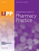 International Journal of Pharmacy Practice Cover Image