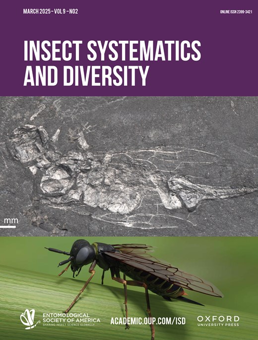 Insect Systematics and Diversity Cover Image for Volume 9, Issue 2
