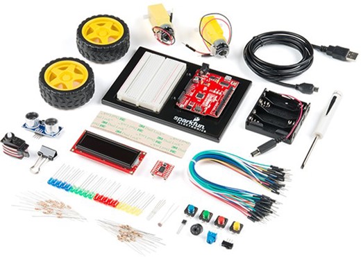 Spark Fun Inventor’s kit — Image source: https://www.sparkfun.com/products/15267.