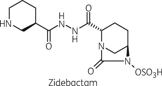 Chemical structure of zidebactam.