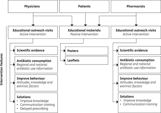 Intervention features.