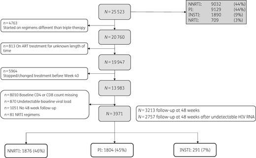Flow chart of study participants.