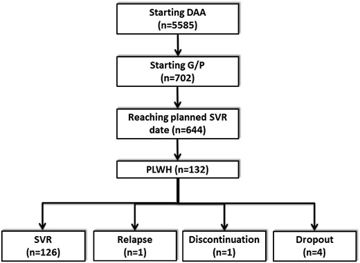 Flow chart of patients.
