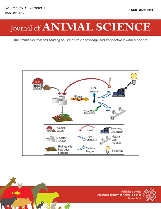 Journal of Animal Science Cover Image for Volume 93, Issue 1