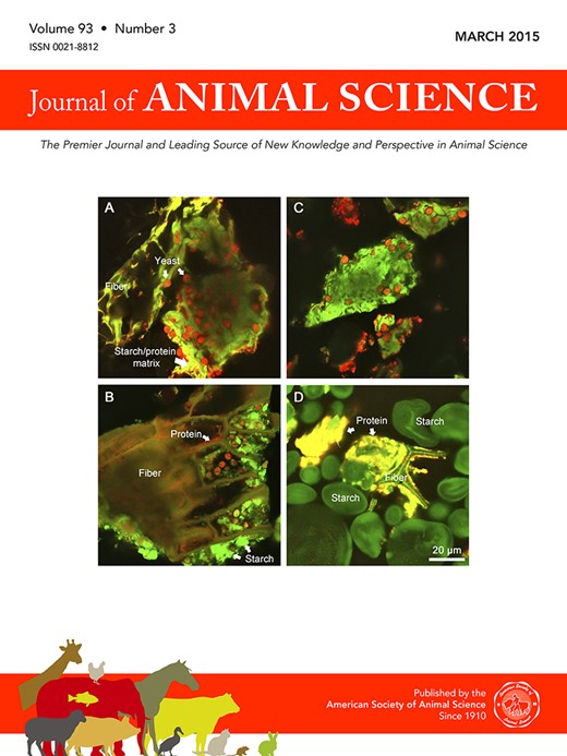 Journal of Animal Science Cover Image for Volume 93, Issue 3