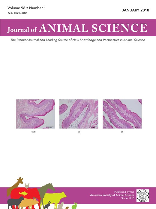 Journal of Animal Science Cover Image for Volume 96, Issue 1