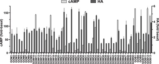 GOF activation by purified GO-Igs.