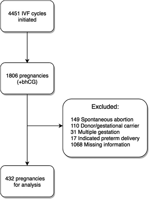 Flowchart of analysis.