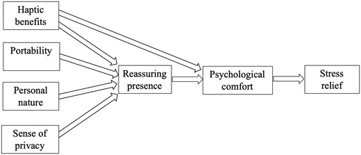 CONCEPTUAL MODEL: SMARTPHONES AS A SOURCE OF PSYCHOLOGICAL COMFORT