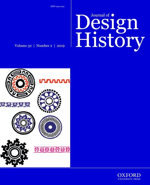 Journal of Design History Cover Image for Volume 32, Issue 2
