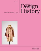 Journal of Design History Cover Image