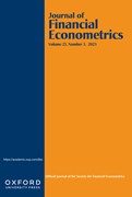 Journal of Financial Econometrics Cover Image