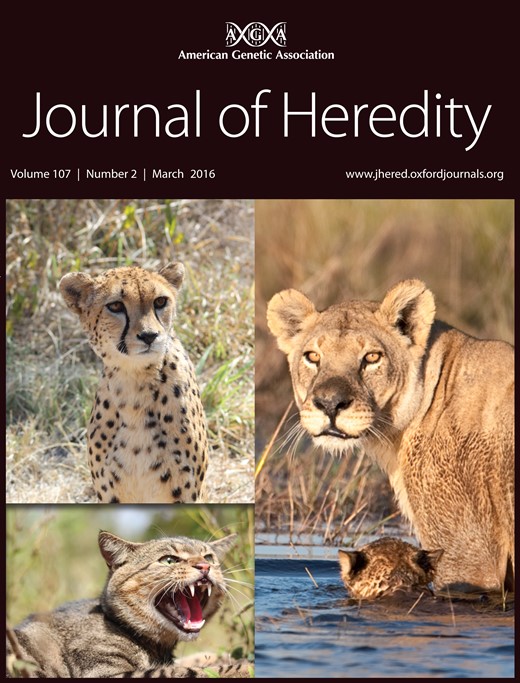 Journal of Heredity Cover Image for Volume 107, Issue 2