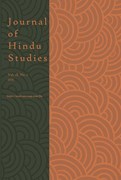 The Journal of Hindu Studies Cover Image