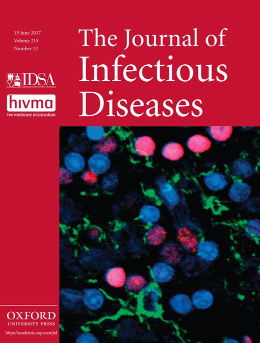 The Journal of Infectious Diseases Cover Image for Volume 215, Issue 12
