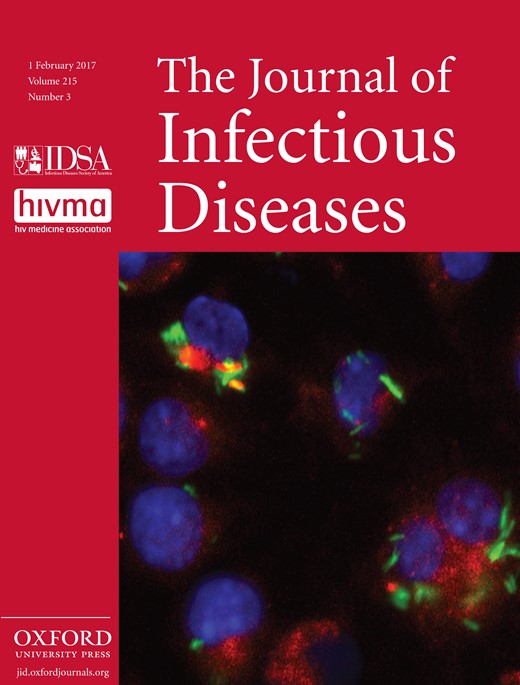 The Journal of Infectious Diseases Cover Image for Volume 215, Issue 3