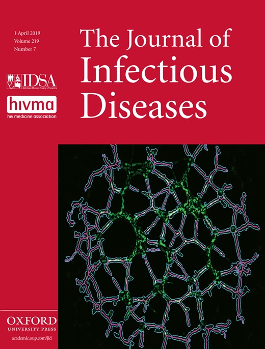 The Journal of Infectious Diseases Cover Image for Volume 219, Issue 7