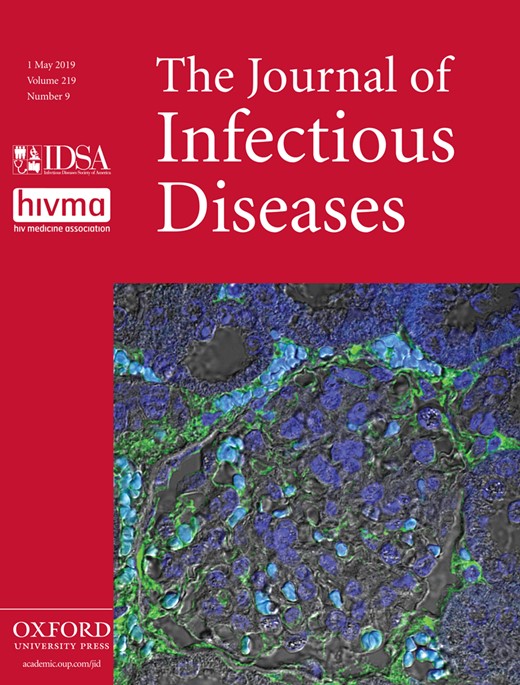 The Journal of Infectious Diseases Cover Image for Volume 219, Issue 9
