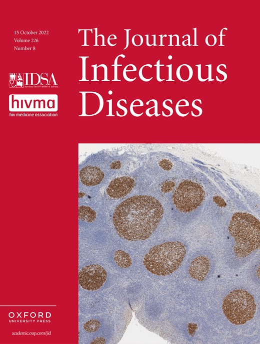 The Journal of Infectious Diseases Cover Image for Volume 226, Issue 8