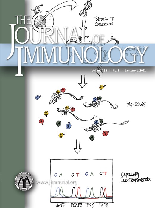 The Journal of Immunology Cover Image for Volume 186, Issue 1